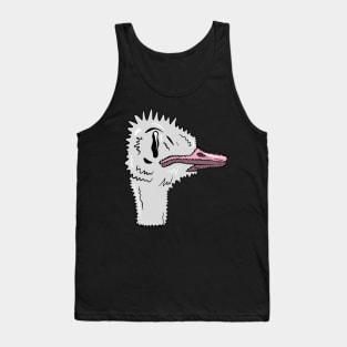 Squiggly ostrich Tank Top